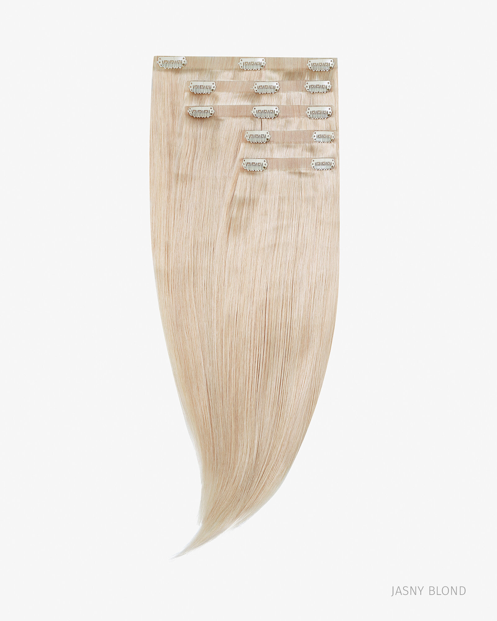 Włosy Naturalne Clip In Bezszwowe BEZSZWOWE Naturalne Włosy 45 CM 170g - DOCZEPIANE.PL